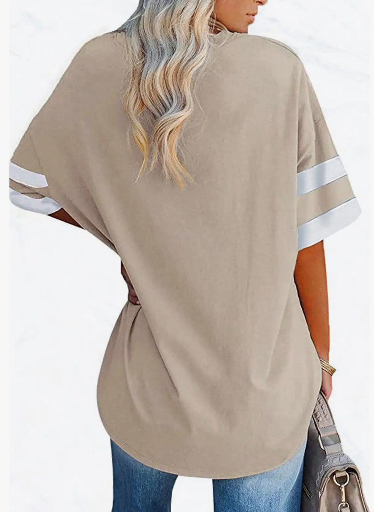 Call Me Sporty Tunic Beige