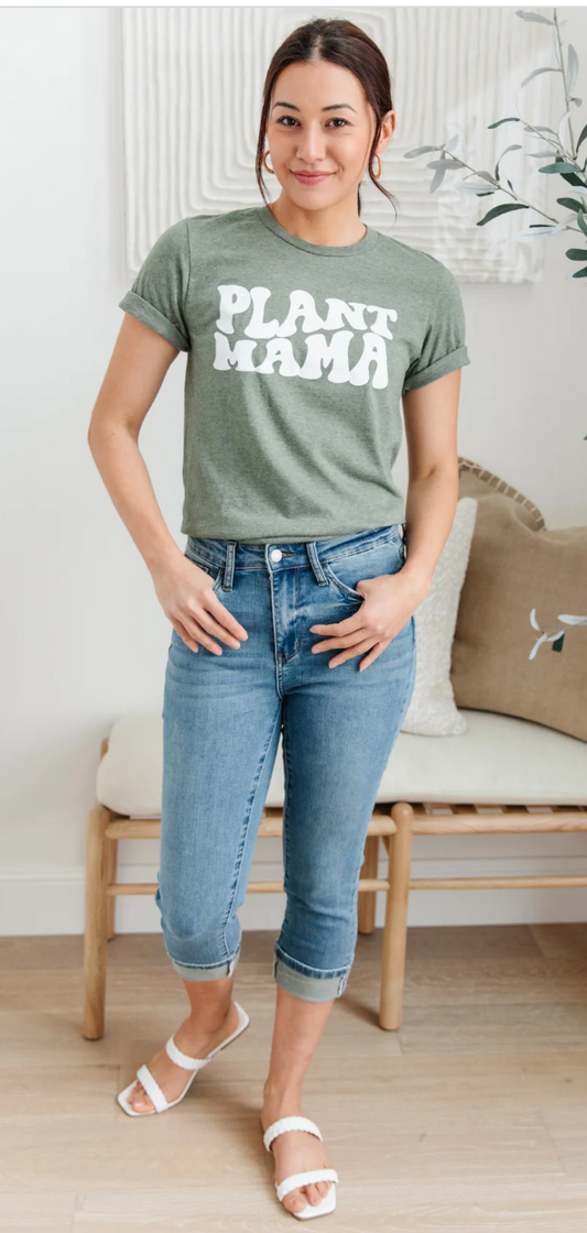 SAMPLE SALE:  SMALL  Plant Mama Graphic Tee