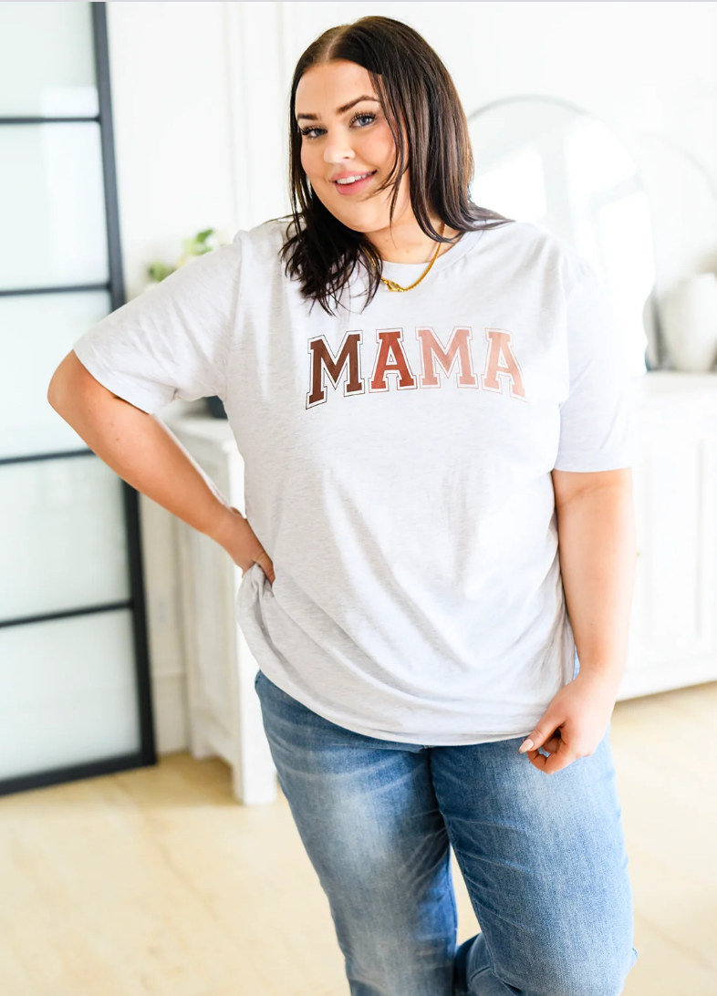 SAMPLE SALE:  LARGE  Mama Graphic Tee