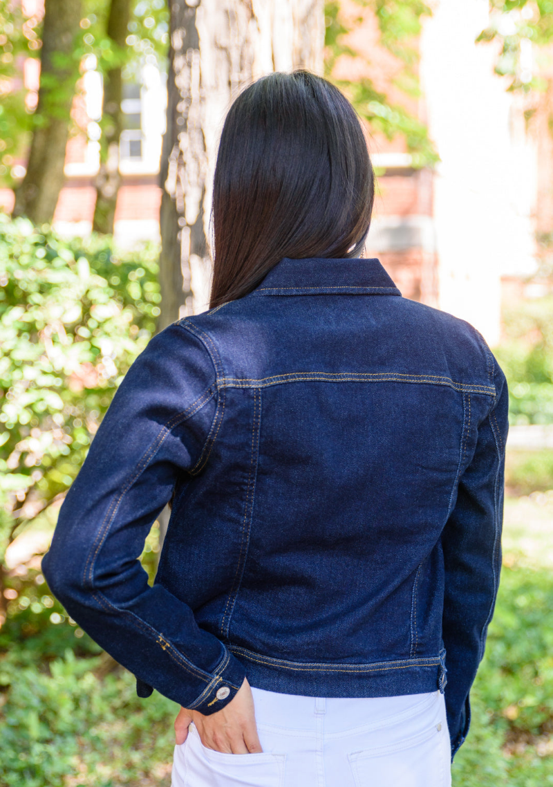 SAMPLE SALE:  SMALL AND MEDIUM  Through It All Denim Jacket