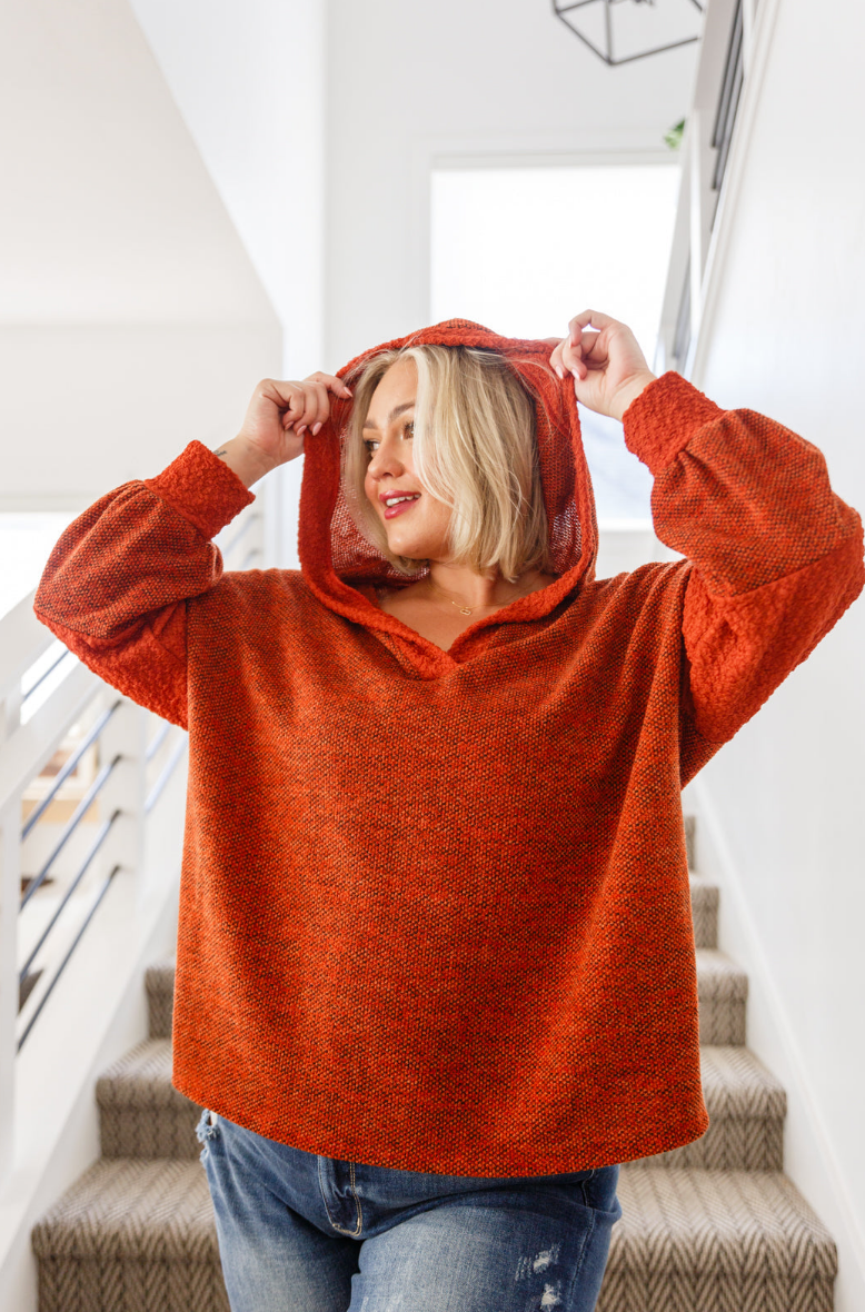 SAMPLE SALE:  LARGE  Planning Ahead Color Block Hoodie