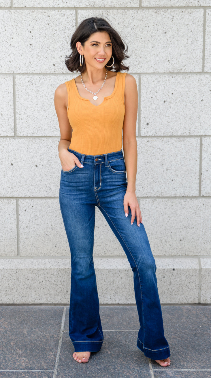 SAMPLE SALE: 15/32 JUDY BLUE ZOEY FLARED JEANS