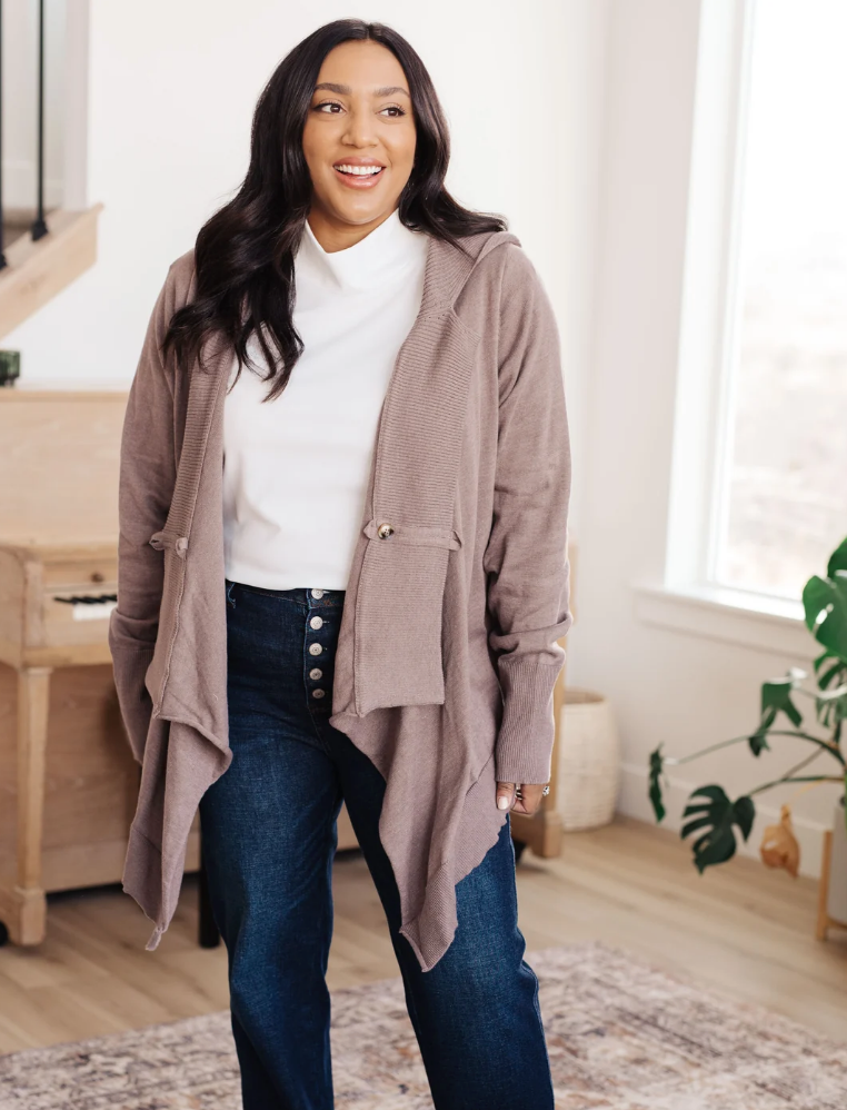 SAMPLE SALE: LARGE  YOU'VE GOT OPTIONS CARDIGAN