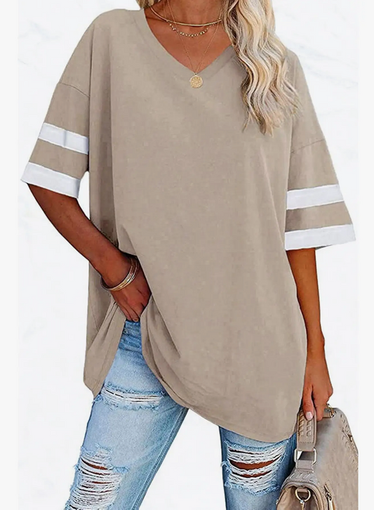 Call Me Sporty Tunic Beige